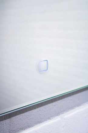 Зеркало Quadro 90 alum с подсветкой Sansa (SQ1018Z) в Губахе - gubaha.ok-mebel.com | фото 5